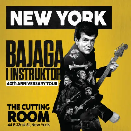 Bajaga i Instruktori by Backstage 54 New York