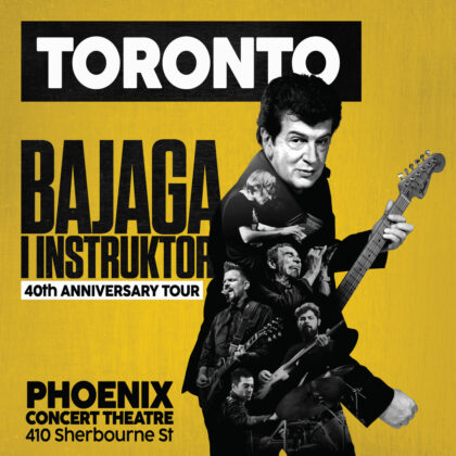 Bajaga i Instruktori by Backstage 54 Toronto