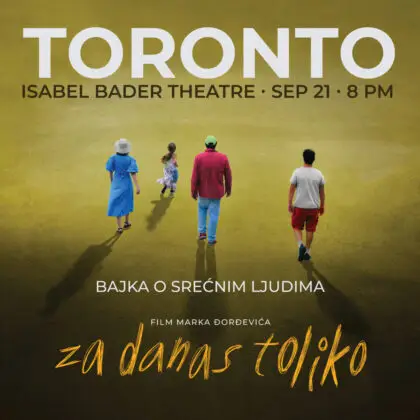 Za danas toliko by Backstage 54, Toronto